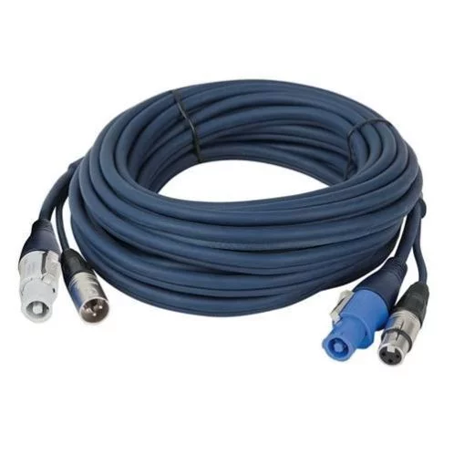 powercon combi kabel